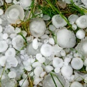 hail damage claim, Damage from Georgetown, TX May 2020 Hail Storm