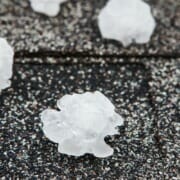 hail storm, Texas city slammed with tennis ball-sized hail