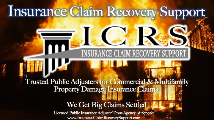 Fire Property Damage Insurance Claims 2 ICRS Fire Claims