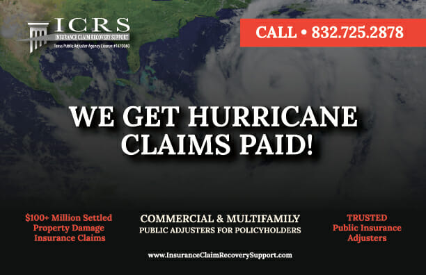 Hurricane, Hurricane Property Damage Insurance Claim Public Adjuster
