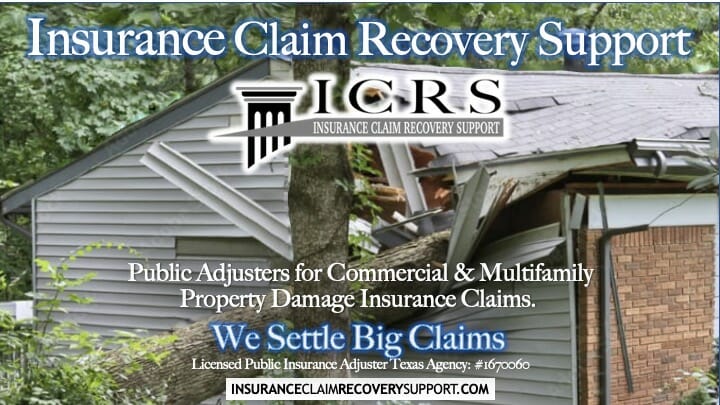 , Fallen Tree Property Damage from Texas Freeze Insurance Claims