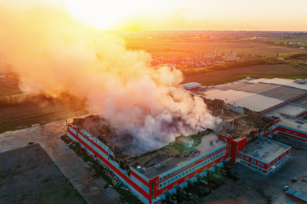 Fire Property Damage Insurance Claims 1 commercial fire loss, Fire Property Damage,