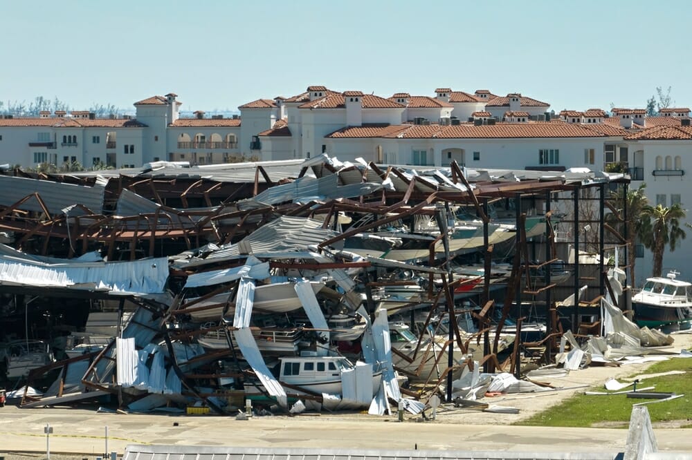 industrial wind damage 2, Adjuster Claim Support,