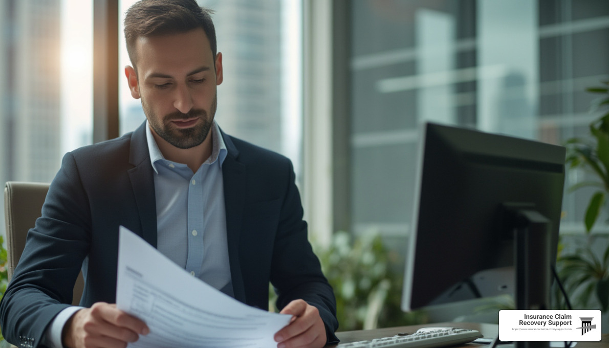 what is the average salary for a commercial claims adjuster